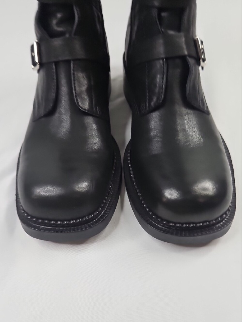Women's Jeffrey Campbell Shoreditch Strappy Buckle Boots Size 9.5 - Picture 5 of 11
